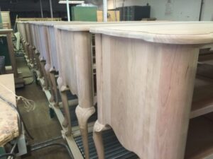 dresser in progress