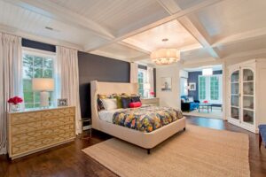 colorful bedroom