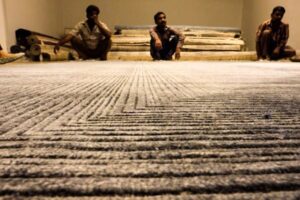 Jaipur rug maker
