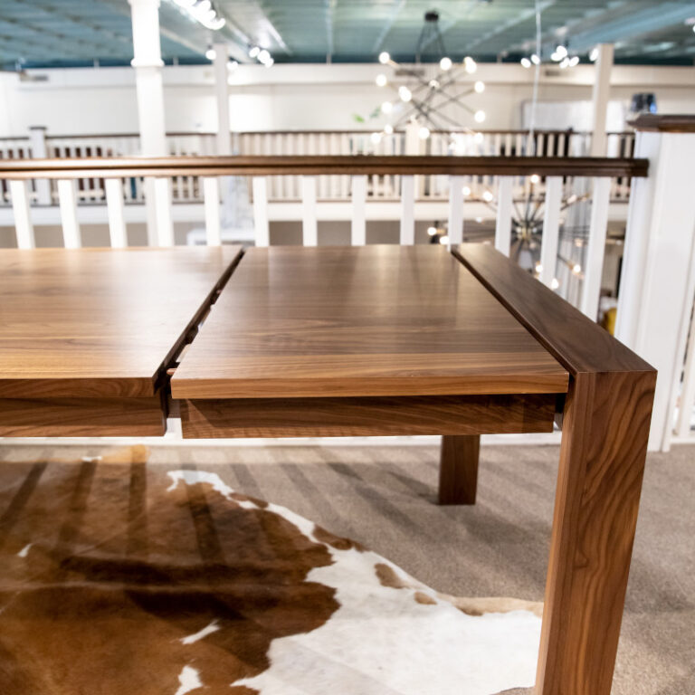 expandable wood dining table