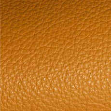 Corrected grain leather