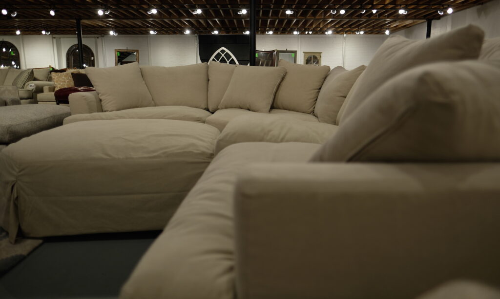 green front furniture sofas from Synergy