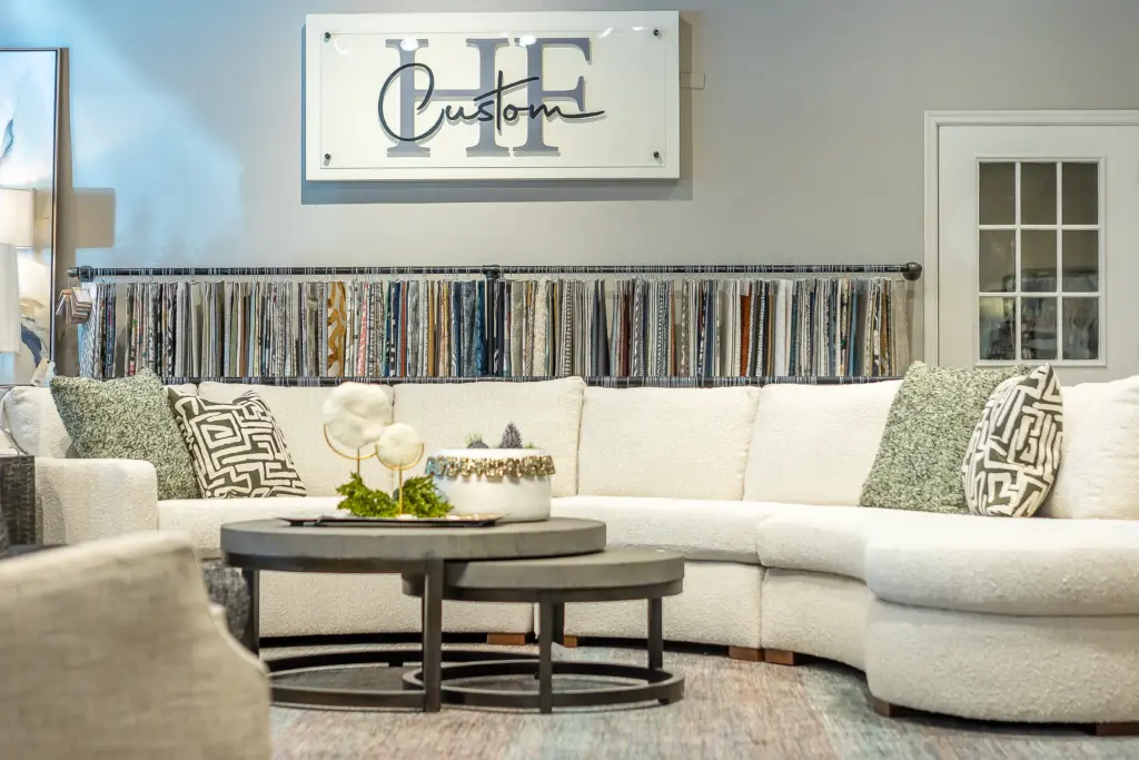 custom furniture, white couch