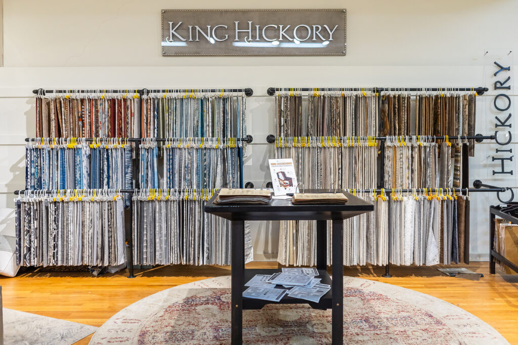 King Hickory fabric selection at Green Front Furniture